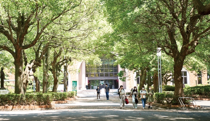 千葉商科大学の校舎