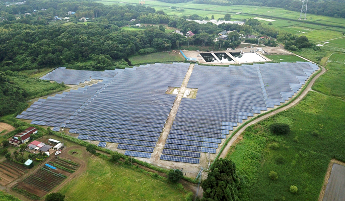 メガソーラー野田発電所