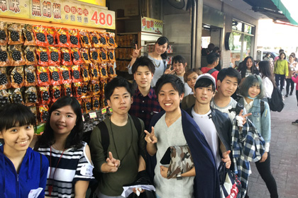 台北市内フィールドワーク