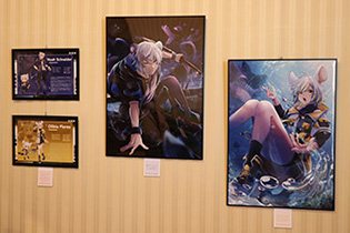 イラスト「ケモノ世界の少年少女」