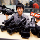 ハイビジョン対応カメラ