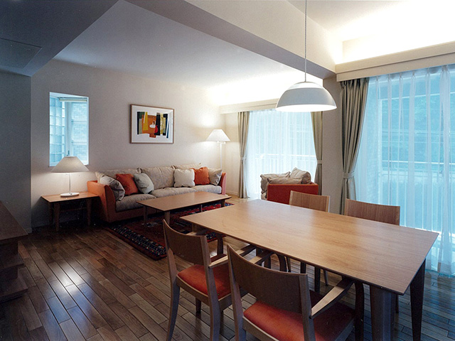 Living Room in a Family Apartment