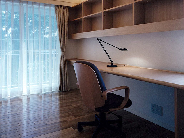 Study in a Family Apartment