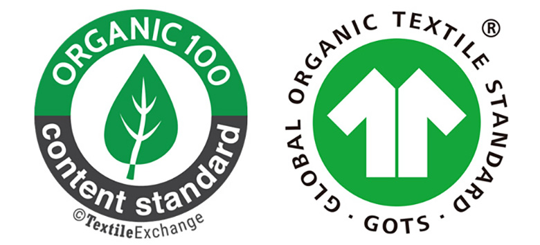オーガニックコットン認証マーク