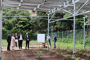 勝俣政務官訪問