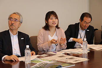 勝俣政務官訪問