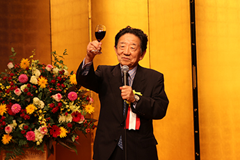 理事長就退任パーティー