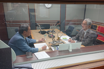 原科幸彦学長ラジオ日本出演