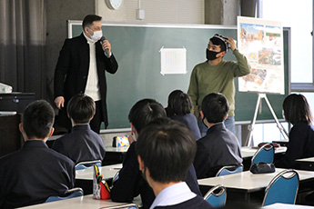 付属高校生の異文化交流イベント