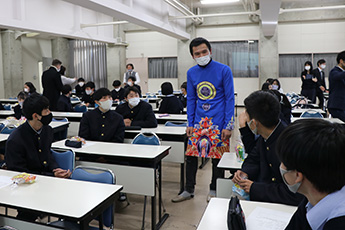 付属高校生の異文化交流イベント