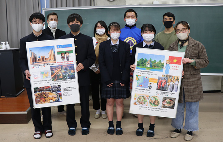 付属高校生の異文化交流イベント