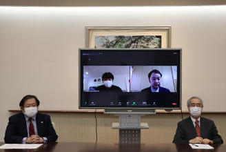 株式会社アイノオト締結式