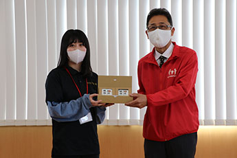 コーヒー贈呈式