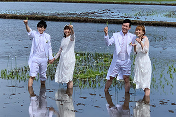 田んぼアート in 山武市