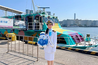 東海汽船マスコットガール