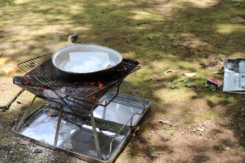 カレー温め