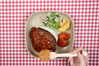 ハンバーグプレート