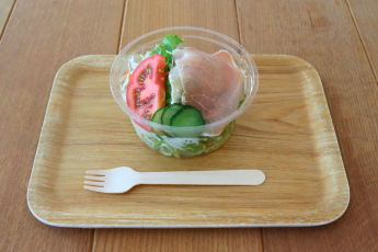 生ハムのバジルパスタ