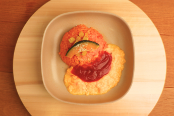 おいもオムライス