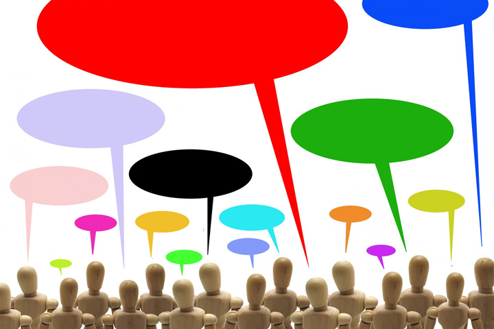 意見交換イメージ