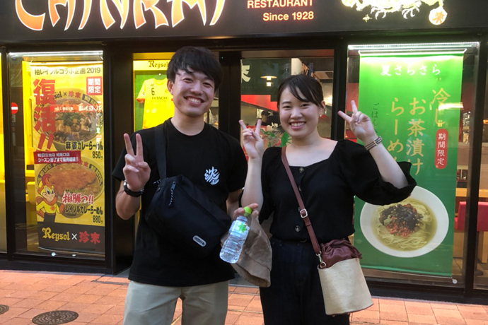 ラーメン店を訪問しICT帳簿に関する研究調査を実施